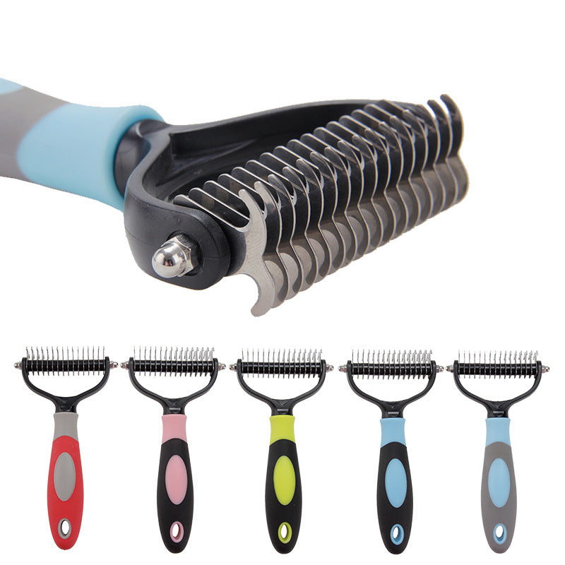 Pet Knotting Comb Dog Clean Hair Removal Knotting Comb Quick Knotting Removal Floating Hair Pet Supplies A Hair Replacement