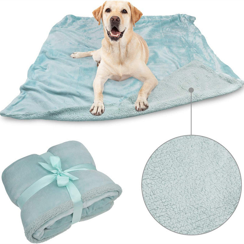 Manufacturers Wholesale Pet Quilt Blankets Autumn And Winter Warm Dog Mats