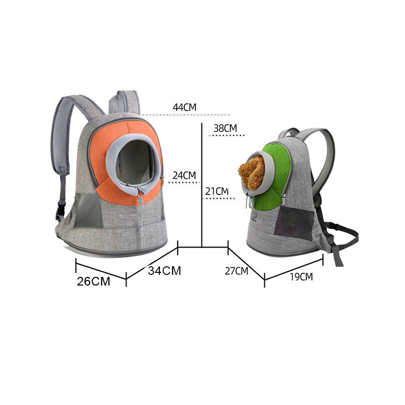 Pet Chest Bag Shoulder Pet Bag Portable breathable chest bag