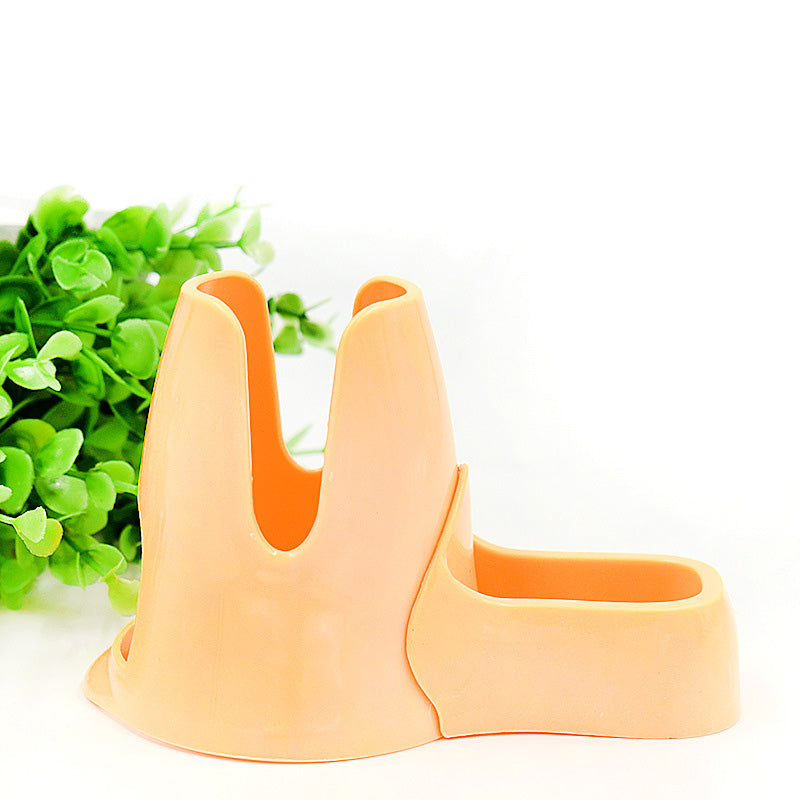 Customizable Pet Cage Hamster Food Pot Kettle Stand 3-In-1 3-In-1 Water Squat Plastic Drinker Automatic Feeder Food Box Kettle Stand