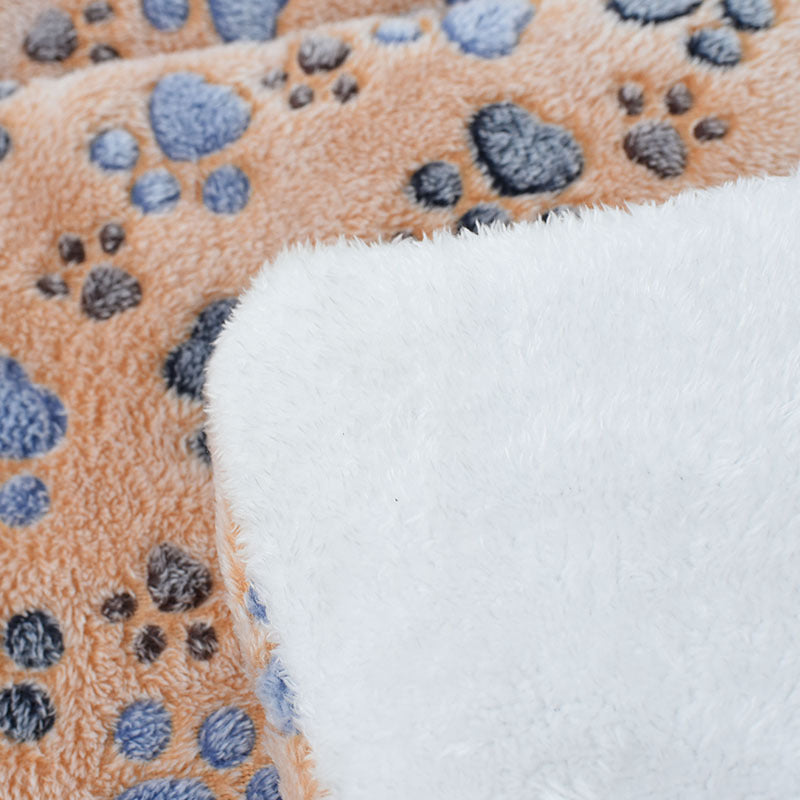 Factory Spot Pet Mat Wholesale Stall Supply Flannel Pet Mat Dog Nest Cat Nest Thick Blanket