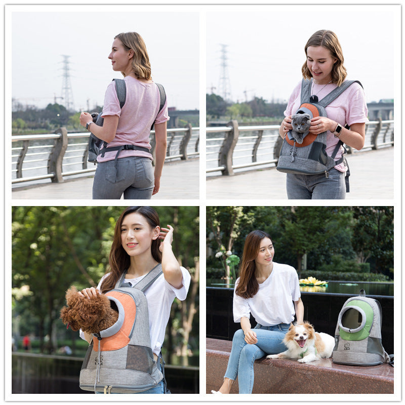Pet Chest Bag Shoulder Pet Bag Portable breathable chest bag
