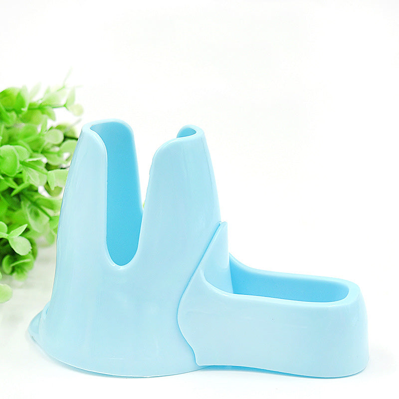 Customizable Pet Cage Hamster Food Pot Kettle Stand 3-In-1 3-In-1 Water Squat Plastic Drinker Automatic Feeder Food Box Kettle Stand