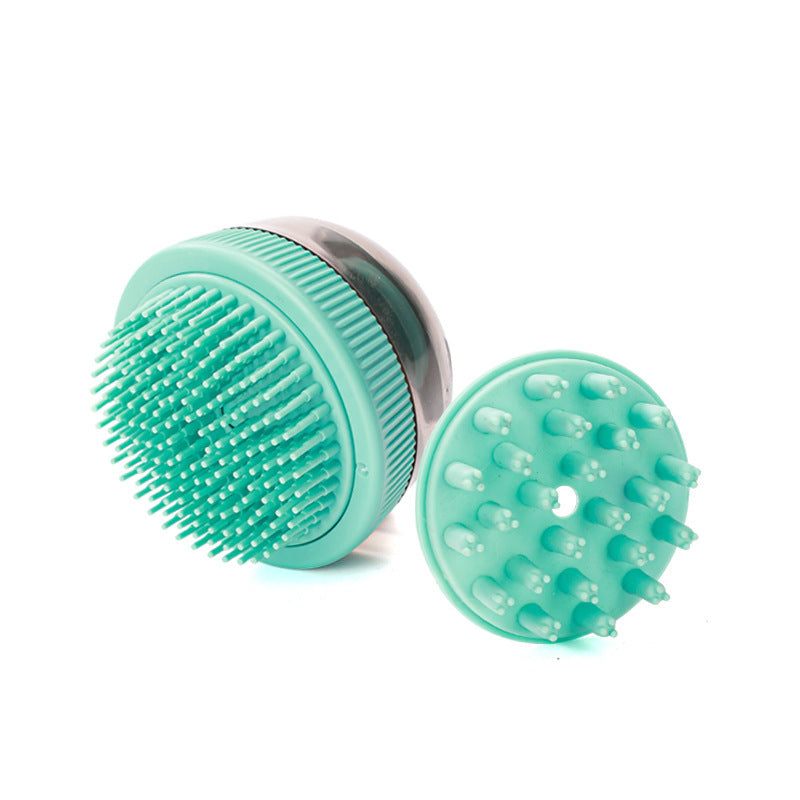 New Ufo Model Pet Bath Brush Multi-Functional Bath Massage Silicone Scrub Pet Clean Bath Brush