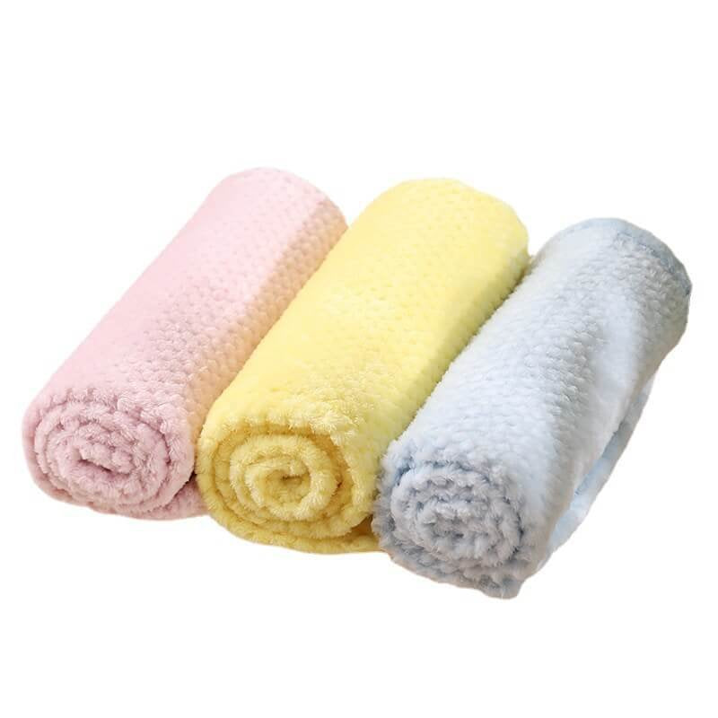 Newleader Custom Color 100% Polyester Coral Flannel Blanket Pet Cover Blanket