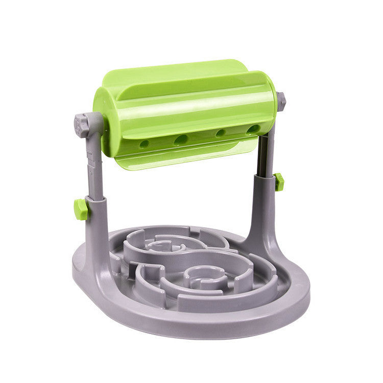 New Pet Products Adjustable Food For Cats And Dogs Pet Food Bowl Toy Drum Leaky Food Slow Food Device