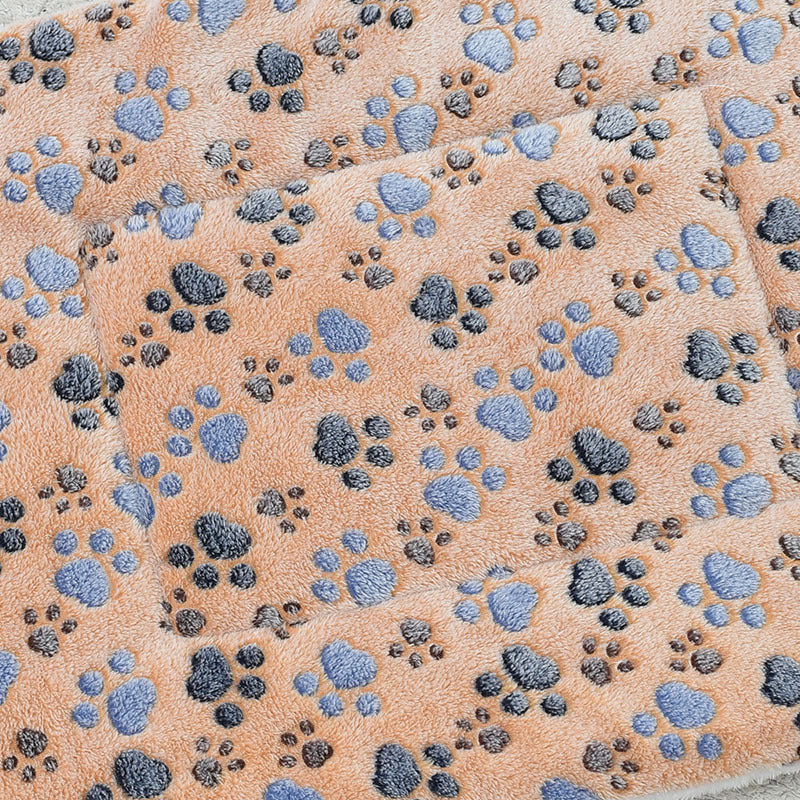 Factory Spot Pet Mat Wholesale Stall Supply Flannel Pet Mat Dog Nest Cat Nest Thick Blanket