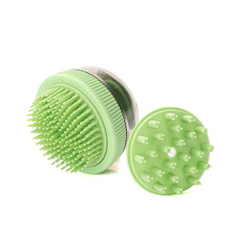New Ufo Model Pet Bath Brush Multi-Functional Bath Massage Silicone Scrub Pet Clean Bath Brush