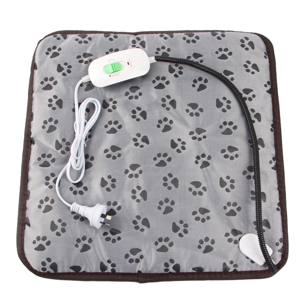 Pet Heating Pad For Small Dogs Cats Heated Bed Mat Indoor Electric Cat Heating Pad Waterproof Dog Heating Pad Chew Proof Cord,Easy Clean 的副本