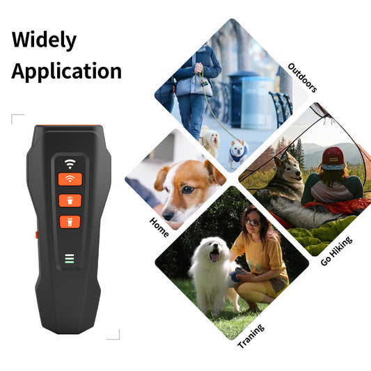 2023 Release Dog Bark Deterrent Device, Stops Bad Behavior | No Need Yell Or Swat, Just Point To The Dog (Your Or Neighbors), Hit The Button | Long Range Ultrasonic | Bark Collar Alternative