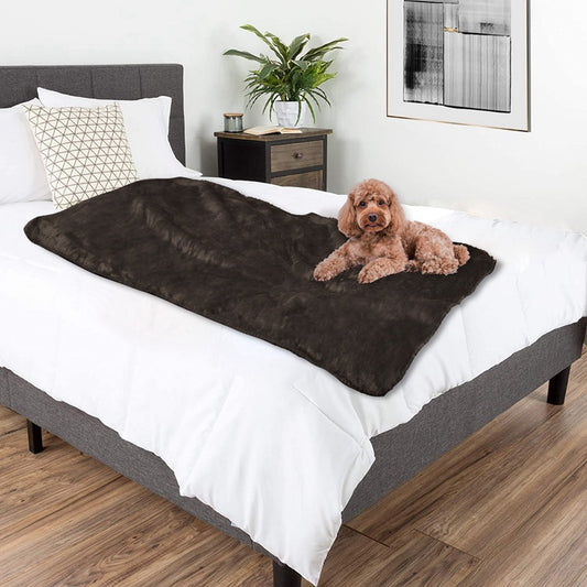 Plain Lamb Wool Comforter Waterproof Mat Large Size Pet Blanket