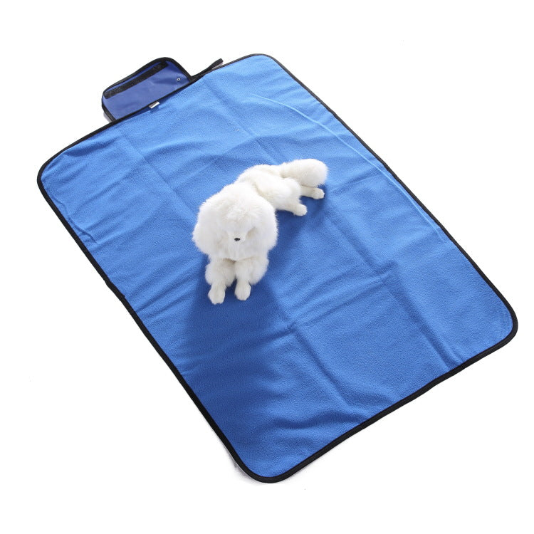 Quick-Drying Pet Bath Towel Absorbent Fiber Dog Towel Teddy Golden Corgi Cat Supplies