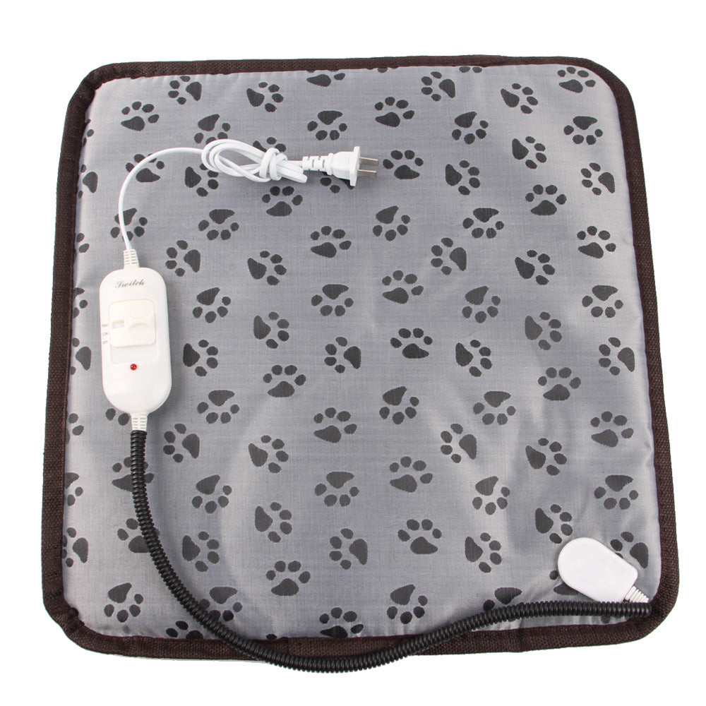 Pet Heating Pad For Small Dogs Cats Heated Bed Mat Indoor Electric Cat Heating Pad Waterproof Dog Heating Pad Chew Proof Cord,Easy Clean 的副本