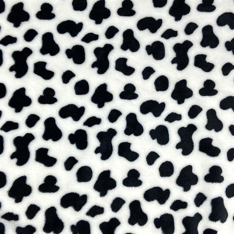 Cow Print Leopard Print Flannel Pet Blanket Kennel Mat Cover Mat Mat Small Fur Blanket Laurel Dog Blanket