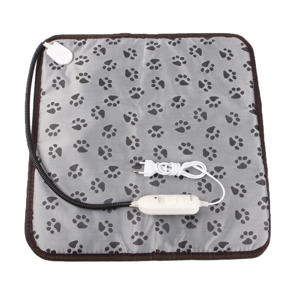 Pet Heating Pad For Small Dogs Cats Heated Bed Mat Indoor Electric Cat Heating Pad Waterproof Dog Heating Pad Chew Proof Cord,Easy Clean 的副本